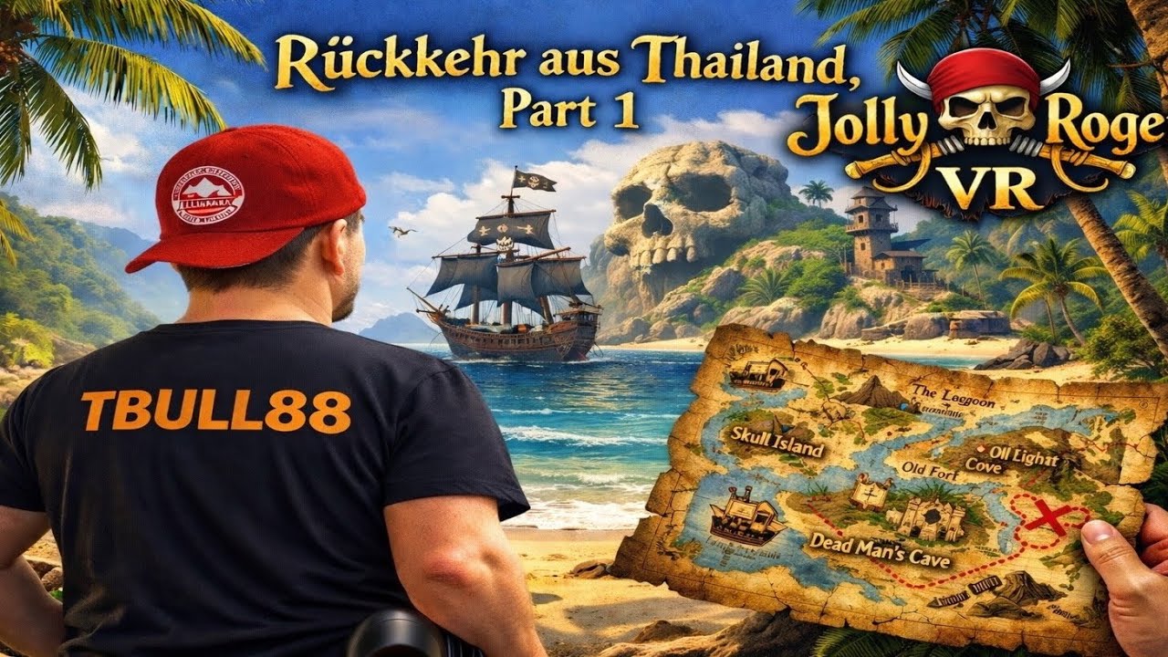 Pirates Jolly Roger VR - Part 1 - Livestream - Killbull VR - Deutsch