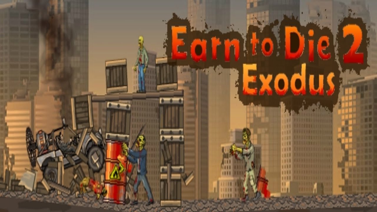 Earn to Die Exodus 2😎☠️🧟🧟🚗