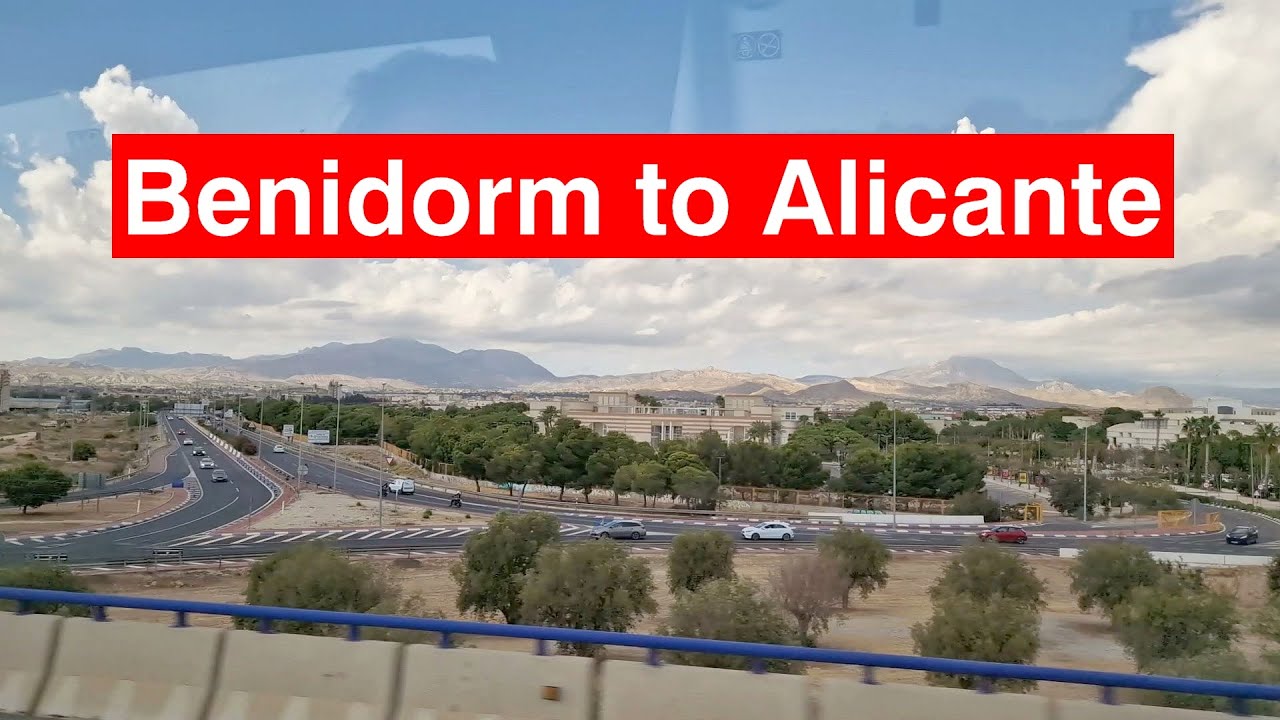 Spanish landscape between Benidorm and Alicante #roadtrip #alicante #spaintravel