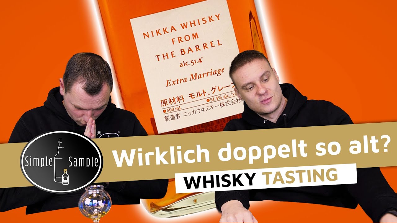 NIKKA Whisky from the Barrel Extra Marriage Whisky Tasting - Simple Sample