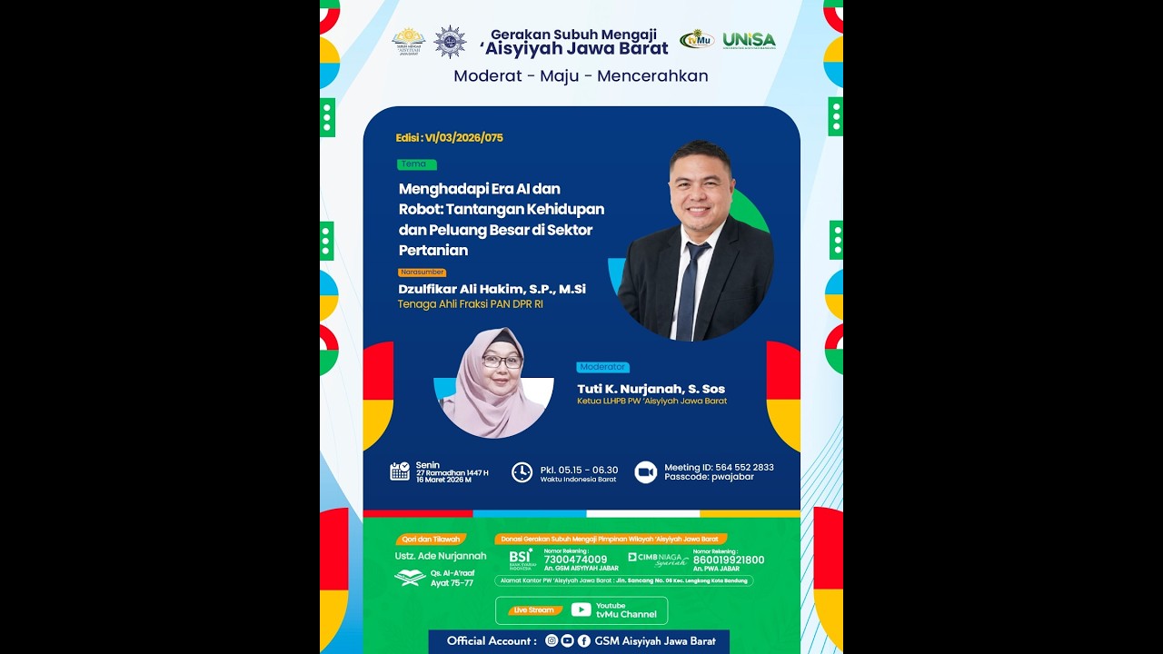 GSM | Menghadapi Era AI dan Robot: Tantangan Kehidupan Dan Peluang Besar Di Sektor Pertanian