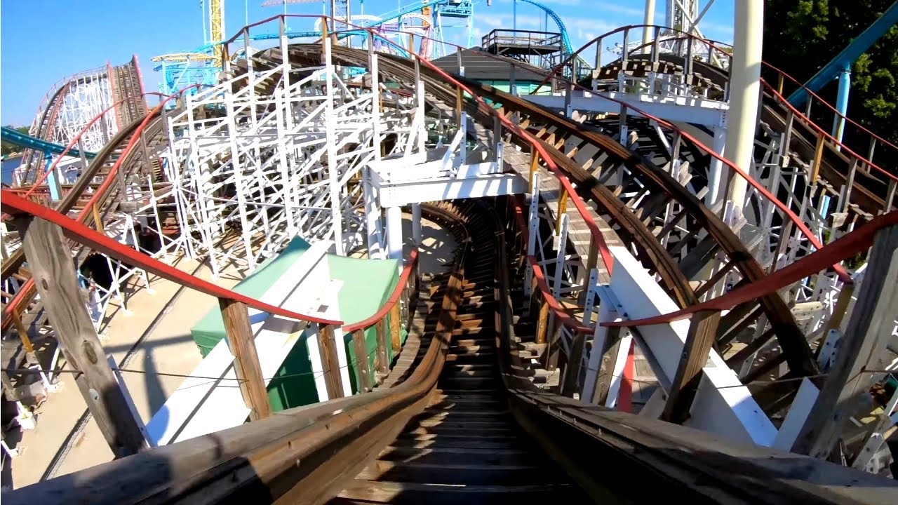 Twister 4K Front & Back Seat POV - Gröna Lund