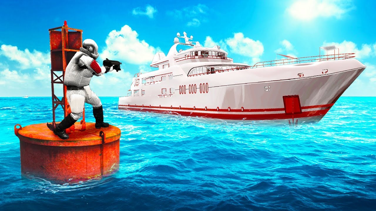 Hide And Seek On A BILLION DOLLAR YACHT! - Gmod Prop Hunt