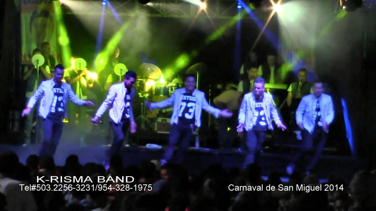 CUMBIA MIX 3 | K-RISMA BAND | Carnaval de San Miguel 2014