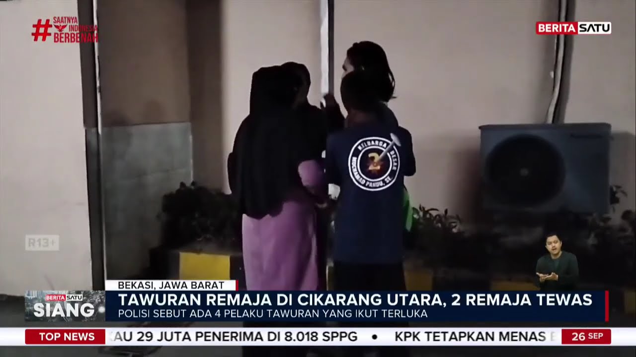 Pelaku Tawuran Maut Tewaskan 2 Pelajar di Bekasi Ditangkap #Beritasatu
