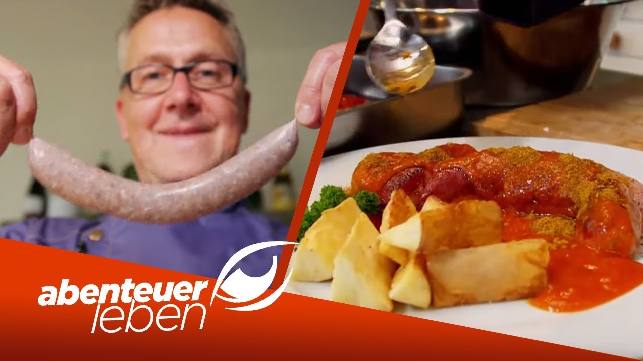 Currywurst-Rezept von Achim M&uuml;ller, Dirk Hoffmann & Christian Henze | Abenteuer Leben | kabel eins