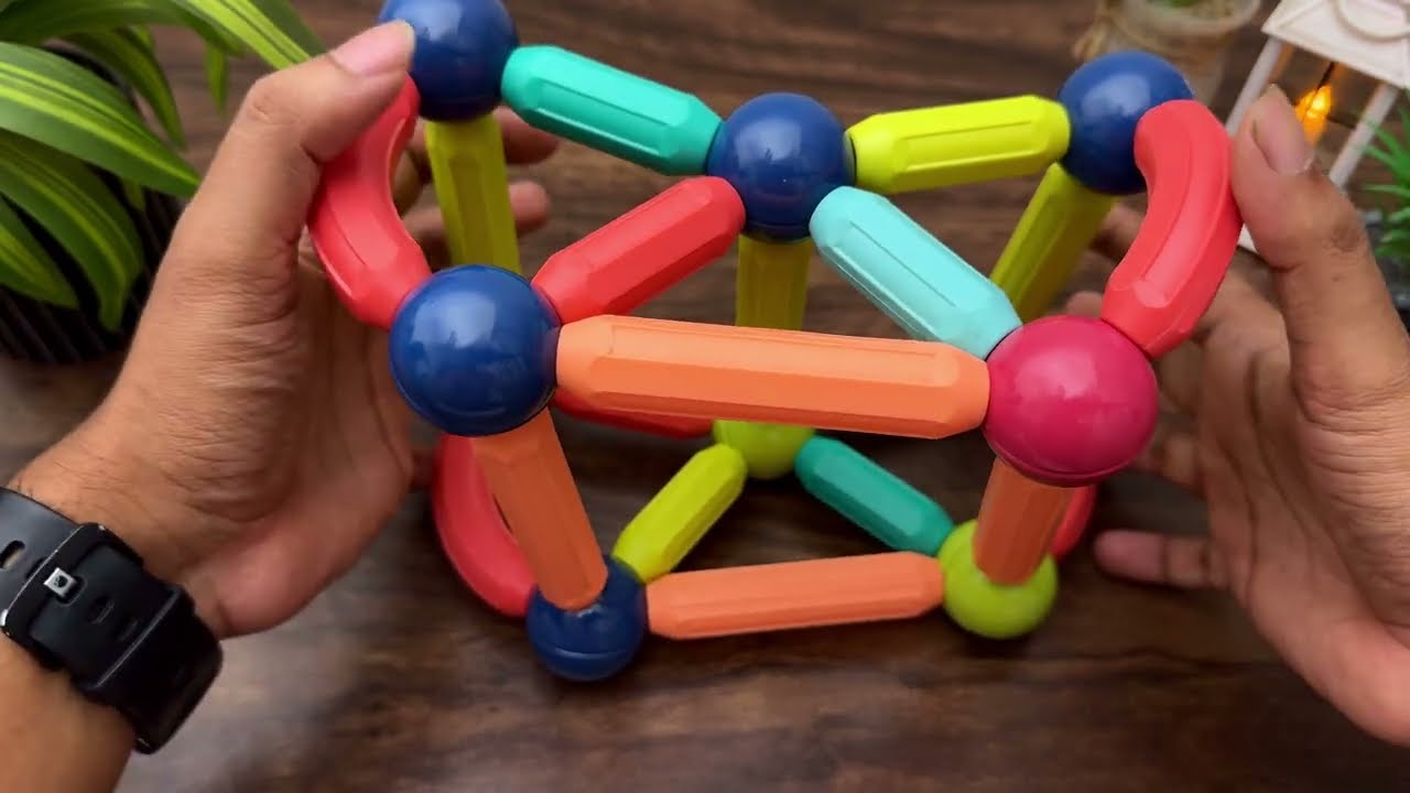 Magnetic Sticks ASMR | Satisfying Click Builds