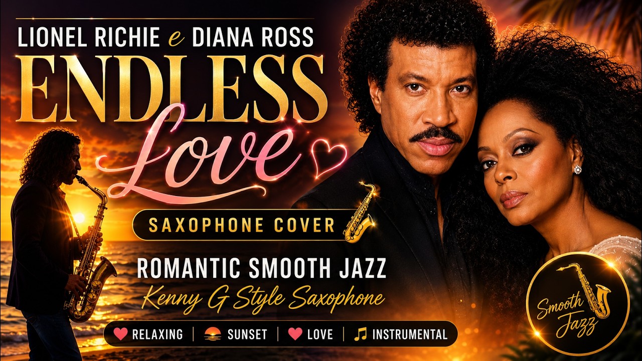 My Endless Love – Romantic Smooth Jazz 🎷 Kenny G Style Saxophone  Relaxing Sunset Love Instrumental