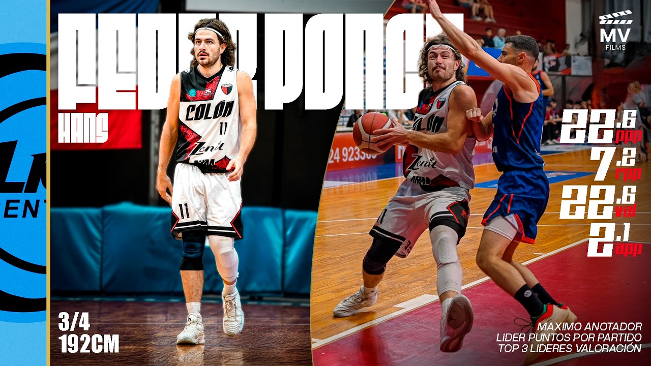 Hans Feder Ponce | Liga Argentina 2025/26 Season Highlights