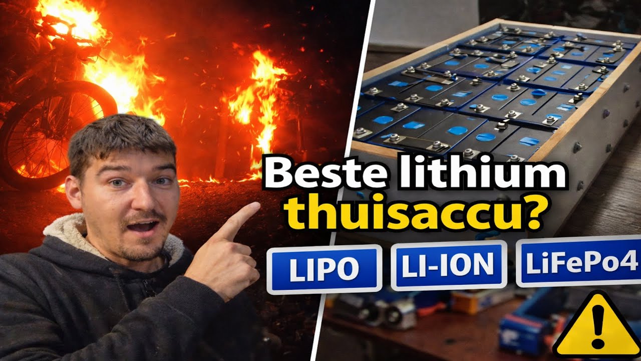 Welke Lithium voor een thuis accu? mijn mening. #lithiumbatterij #thuisbatterij
