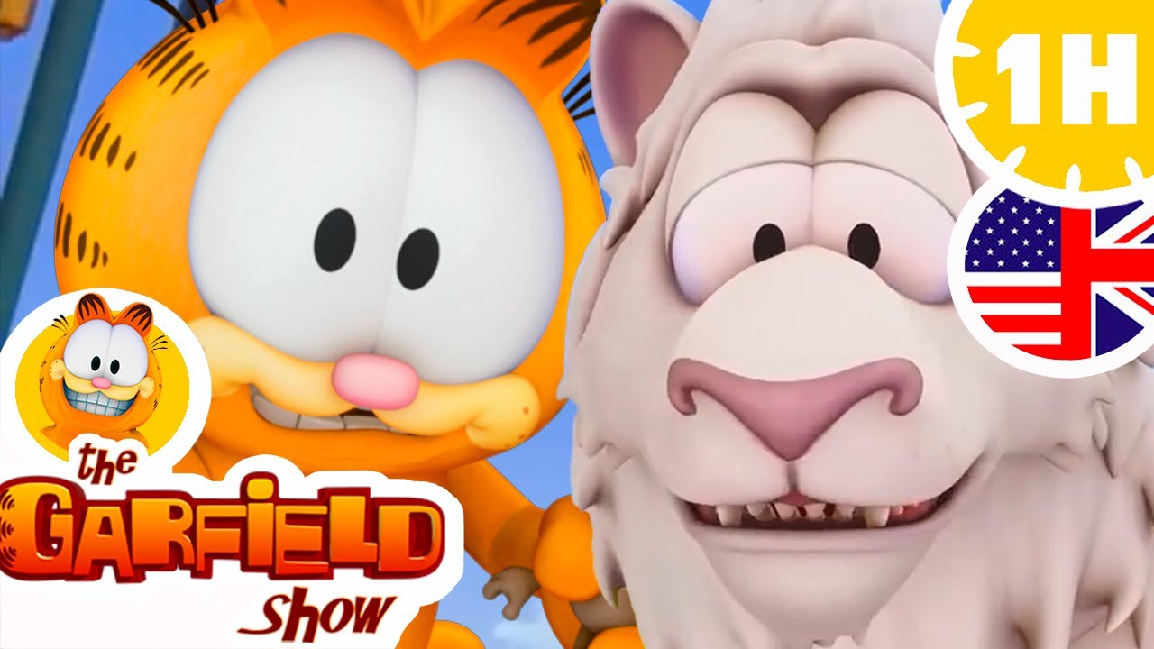 🦁 Garfield and the lion queen ! 🦁 - happy lion day !