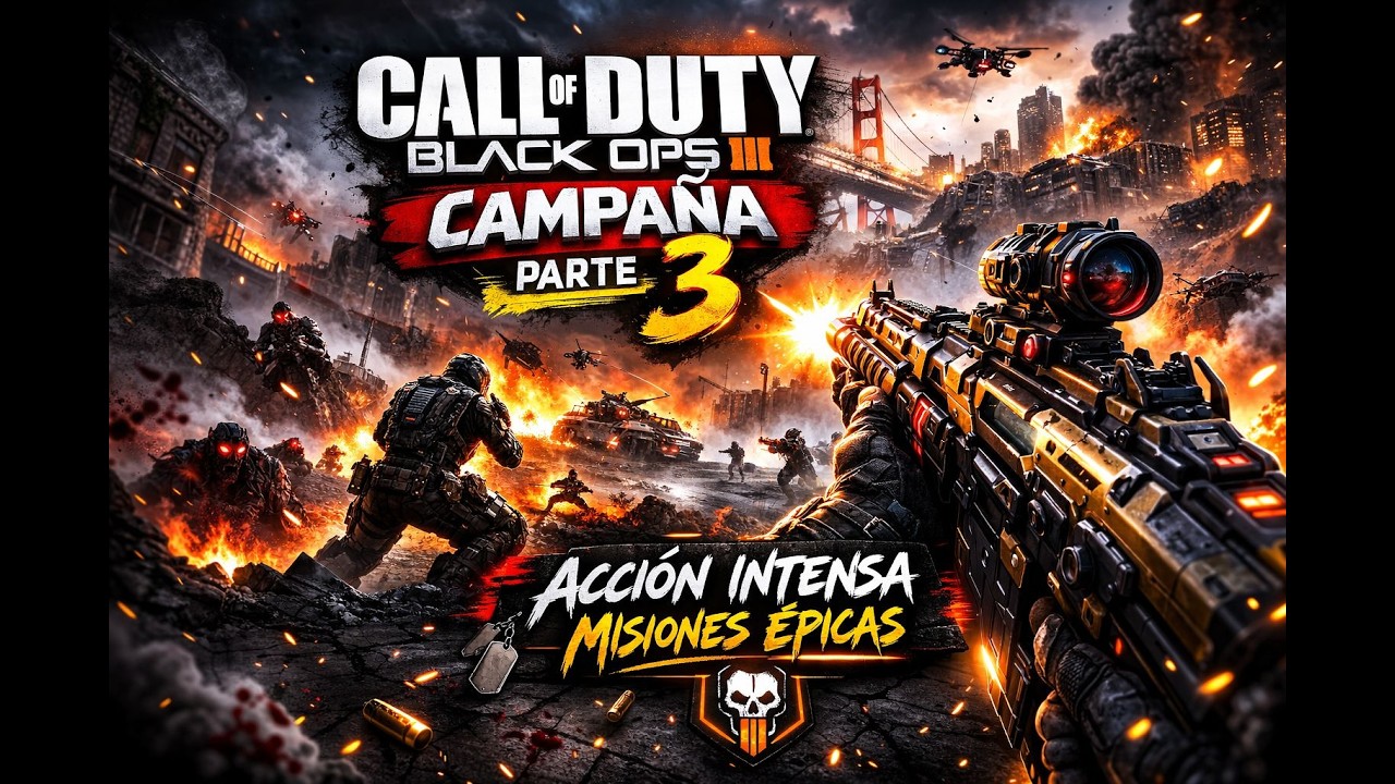 Call of Duty Black Opa III | Capitulo 3