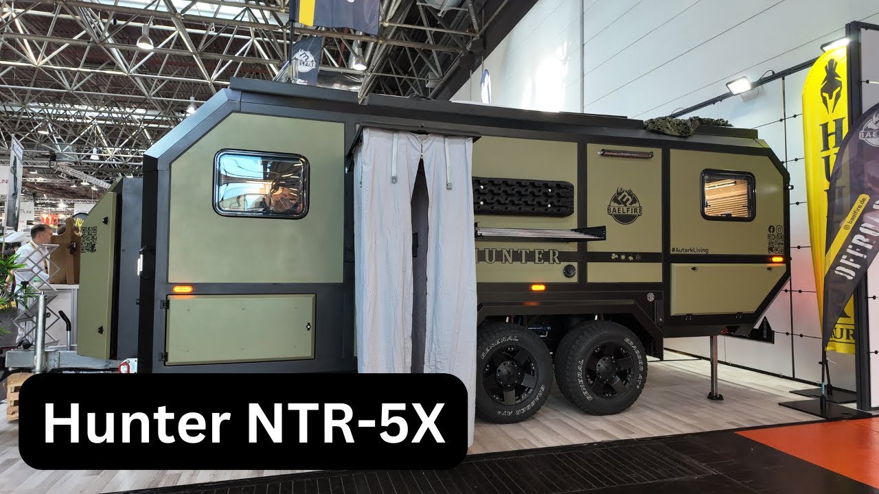 Bealfire Hunter NTR-5X (Offroad-Wohnwagen) I Caravan Salon 2024 I MoMa Camp #offroad #wohnwagen