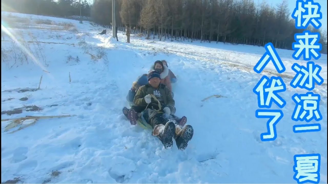 入伏天气真是热，小杨视频真凉快！点开看看透心凉，冰天雪地真好