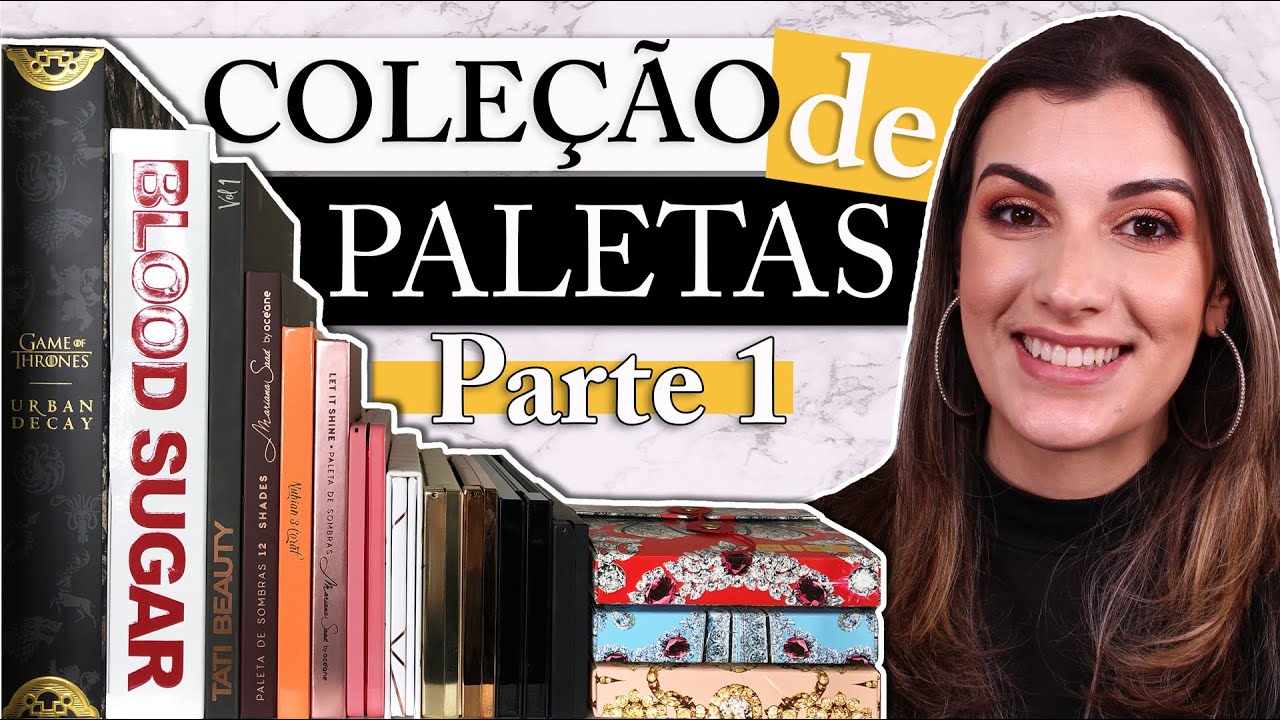 TOUR PELA COLEÇÃO DE PALETAS DE SOMBRA 2020 PARTE 1 | SWATCHES E MINI RESENHAS | MAY DANCINI