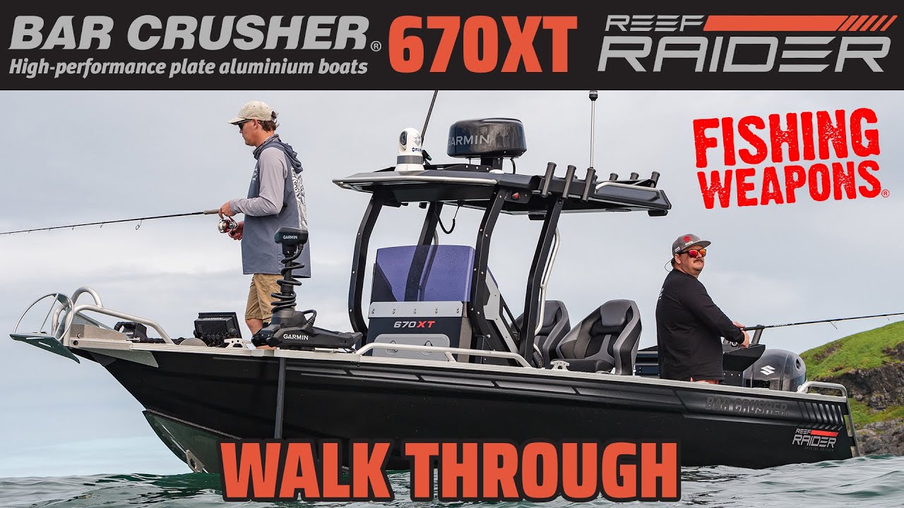 Bar Crusher 670XT REEF RAIDER Special Edition: обзорная инструкция