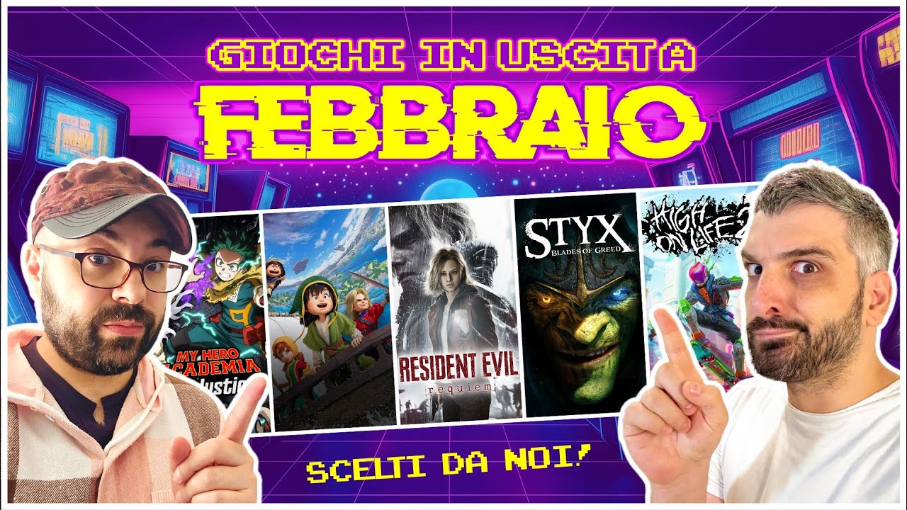 GIOCHI in USCITA FEBBRAIO 2026 | PC, PS5, XBOX SERIE X/S, SWITCH 2