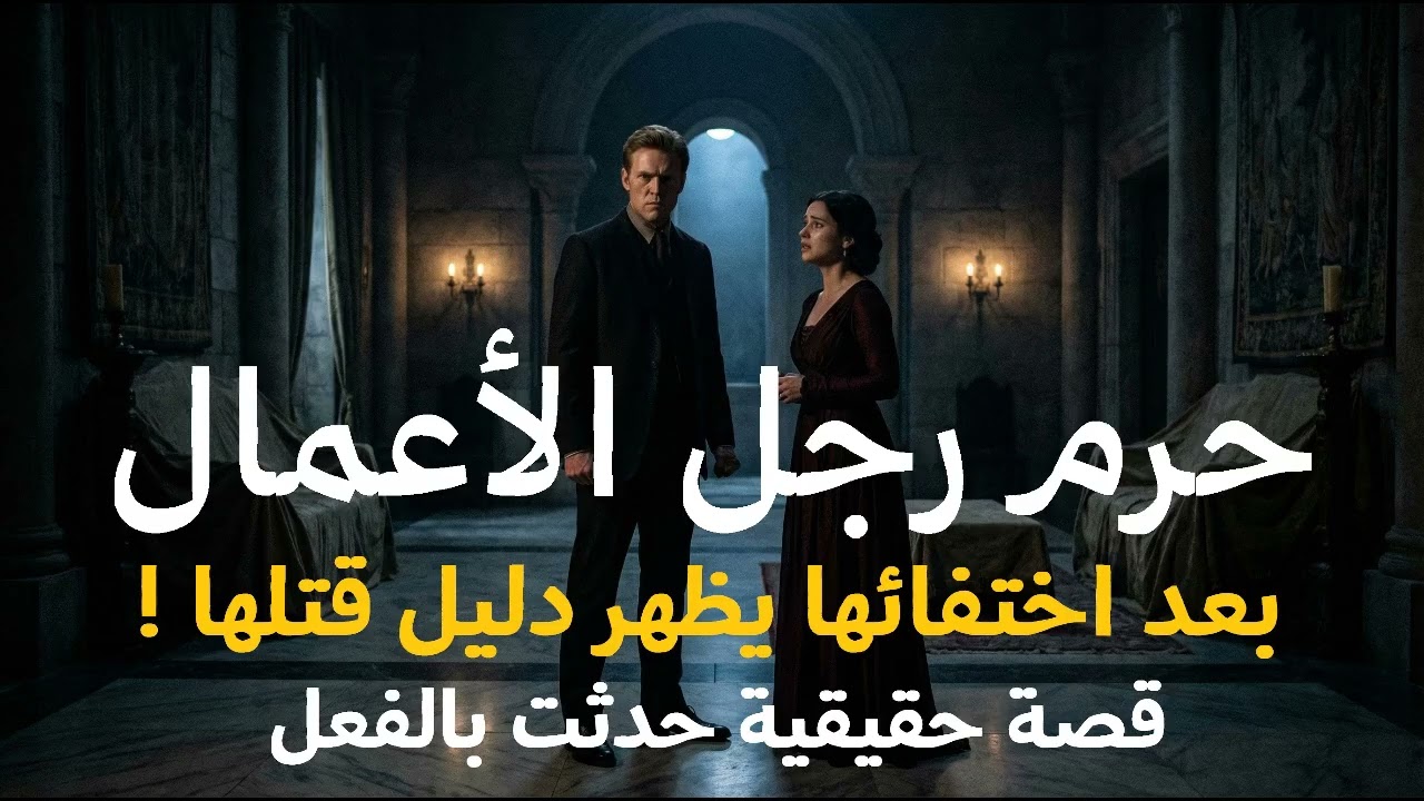قصة حقيقية صحفي مصري يحقق في امر حرم رجل الأعمال بعد اختفائها يظهر دليل قتلها ويتم التحقيق مع الجاني