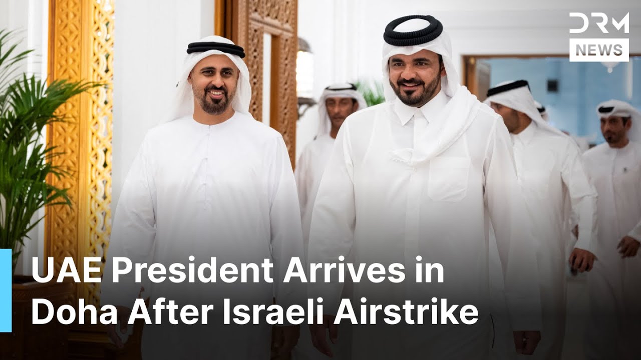 Breaking: Sheikh Mohamed bin Zayed Arrives in Qatar Amid Middle East Tensions | DRM News | AC1B