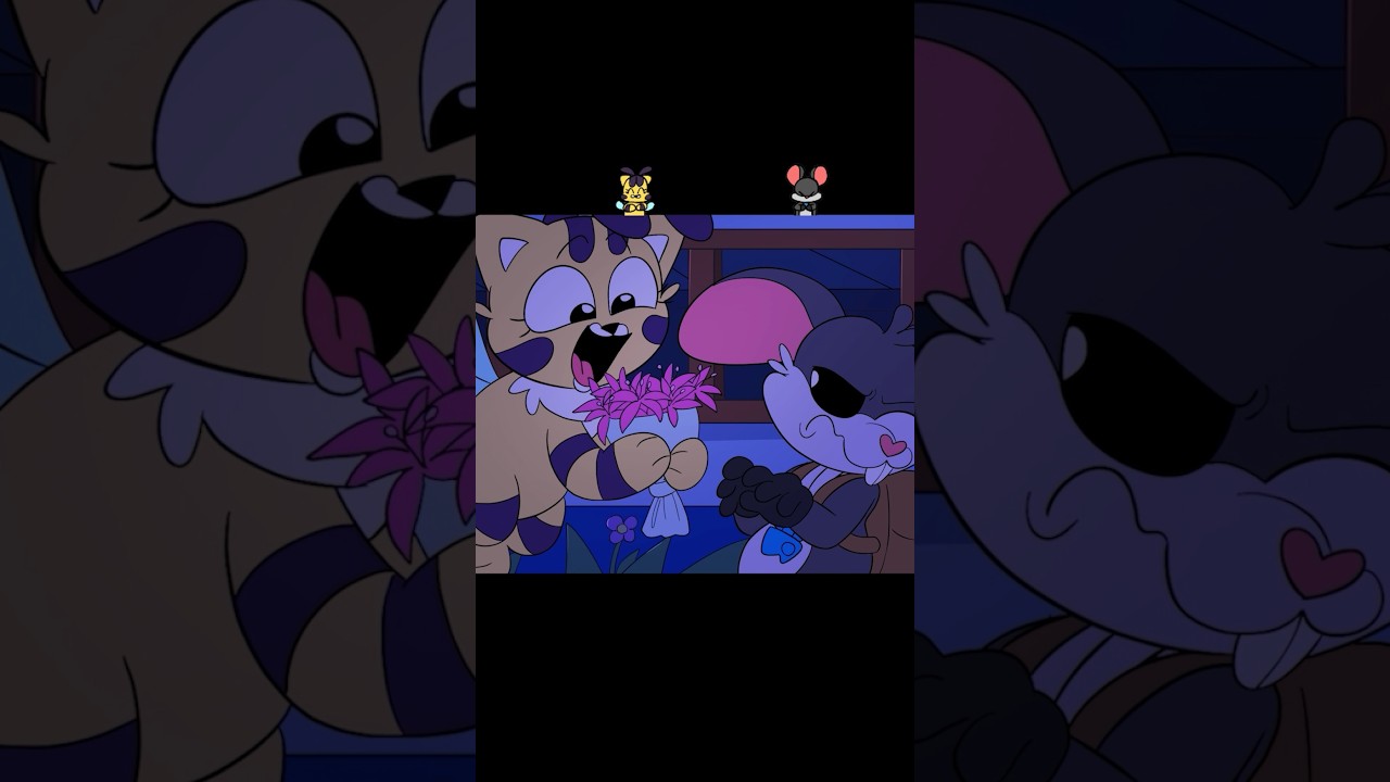 Fitful feline frenzy🐱 (Emoji animation) - POPPY PLAYTIME