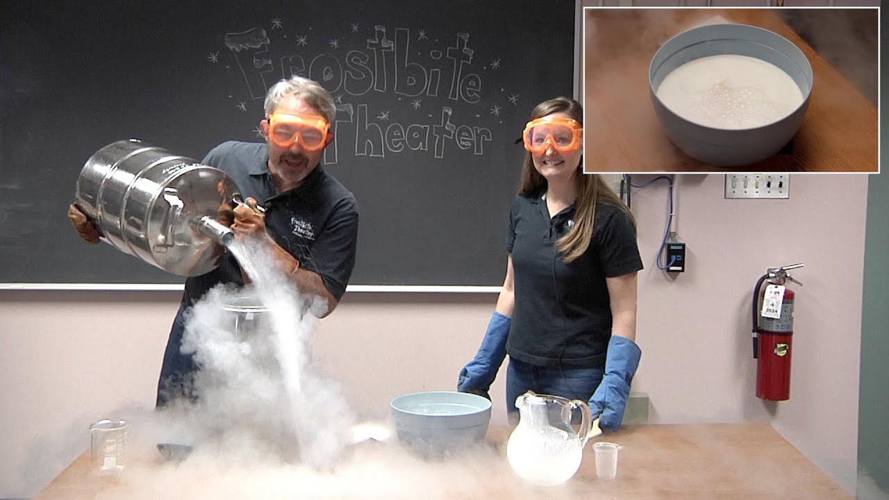 Let's Make Liquid Nitrogen Ice Cream Again!
