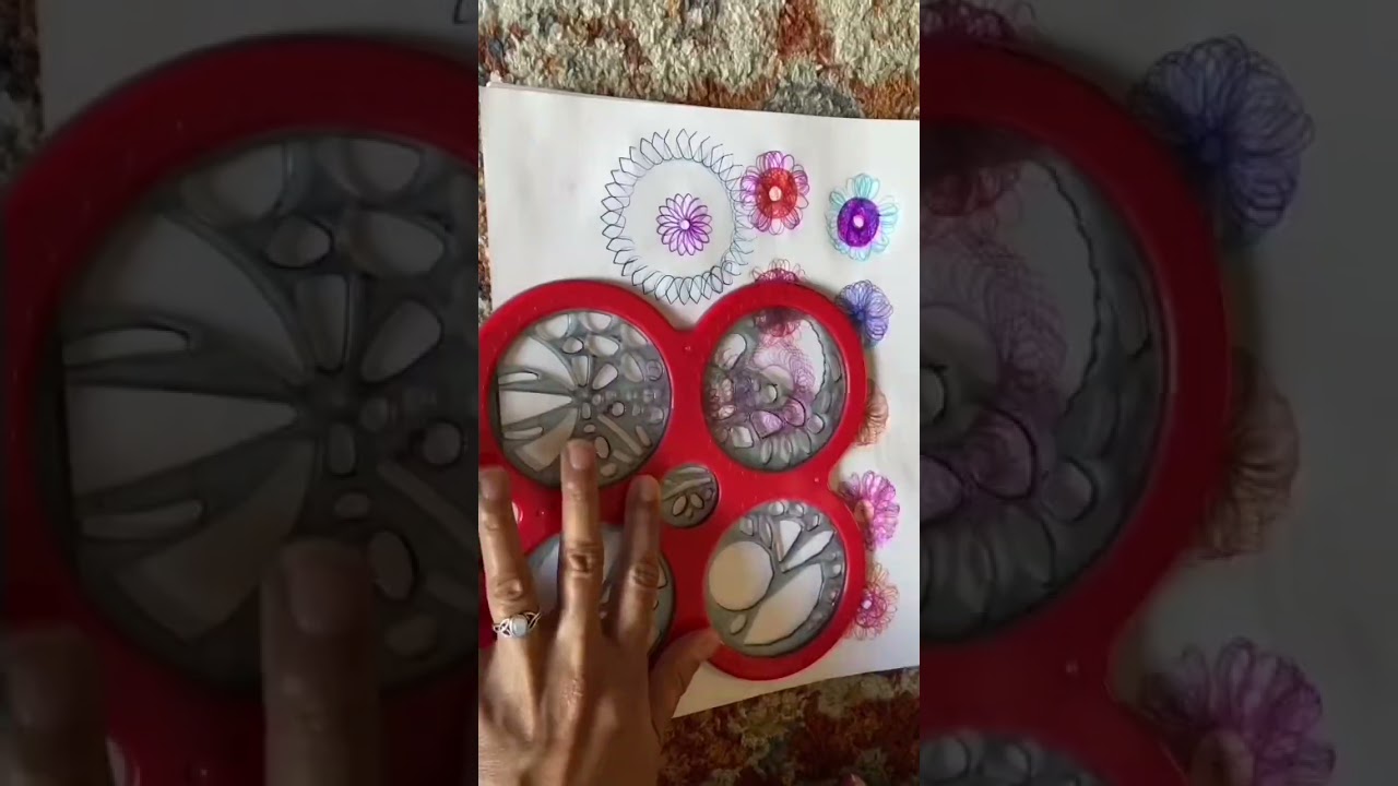 #how #to #drawing #cute #spirograph stepbystep drawing #art #shortsvideo #shortvideo #shorts #short