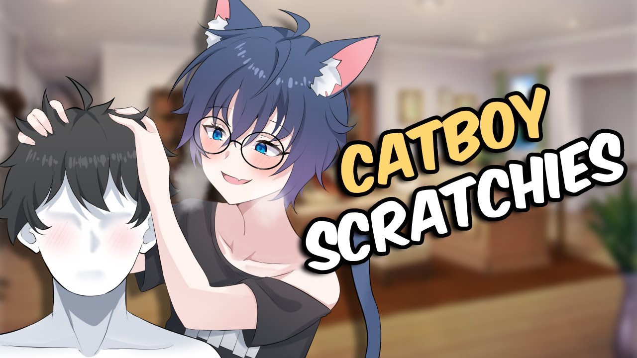 [ASMR] Femboy Catboy Uses You As A Scratching Post!