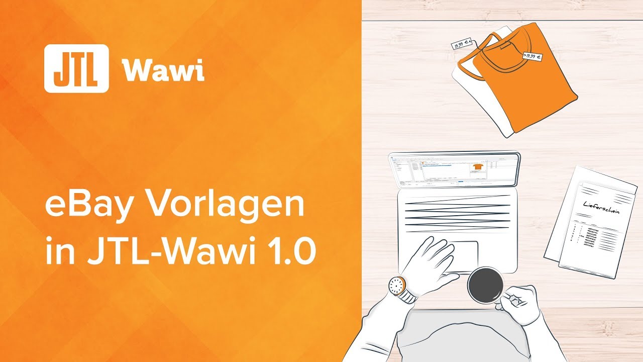 JTL-Wawi 1.0 eBay Vorlagen