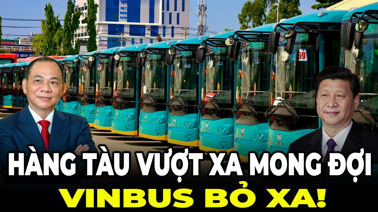 Шок! Самая дорогая линия метробусов во Вьетнаме использует китайские вагоны, оставляя Vinbus дале...