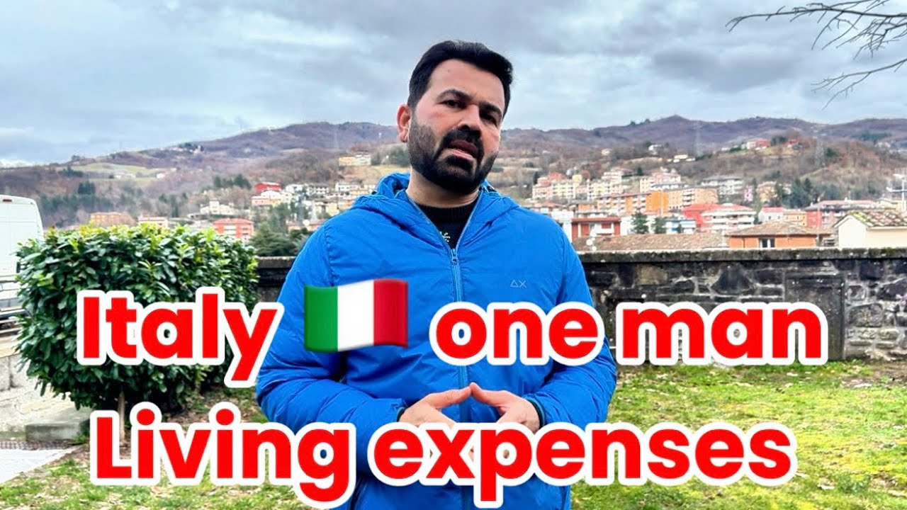 ITALY 🇮🇹 ONE MAN LIVING EXPENSES 