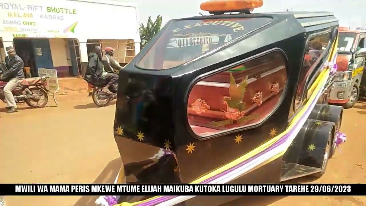 Mwili wa mama Peris Mkewe Mtume Elijah Maikuba kutika lugulu mortuary