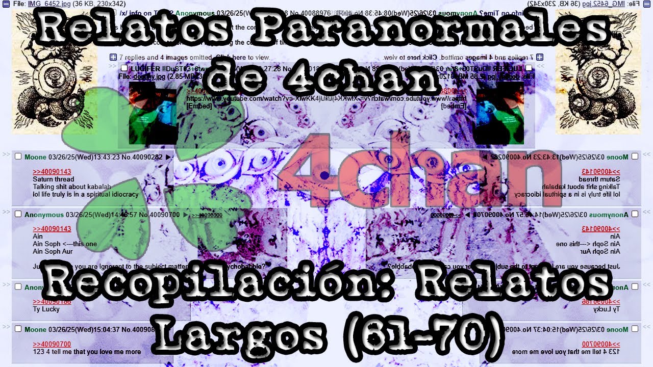 Expedientes Secretos /x/ - Relatos Paranormales de 4chan (Recopilaci&oacute;n /19/)