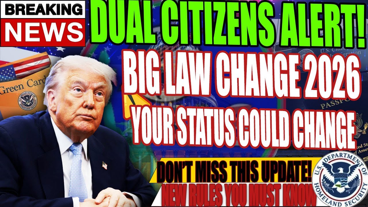 Urgent Update | New Dual Citizenship Law February 2026 | Register & Stay Protected