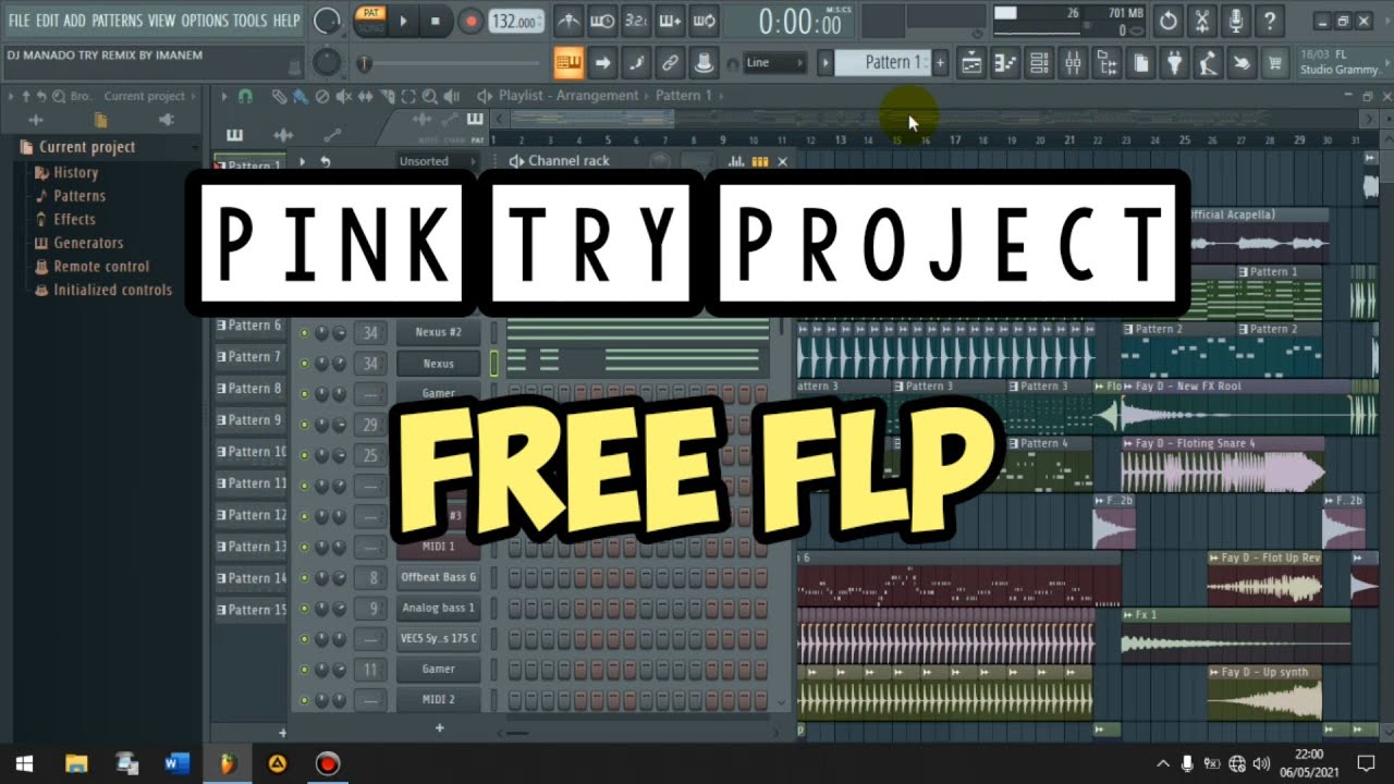 PINK TRY REMIX FREE FLP