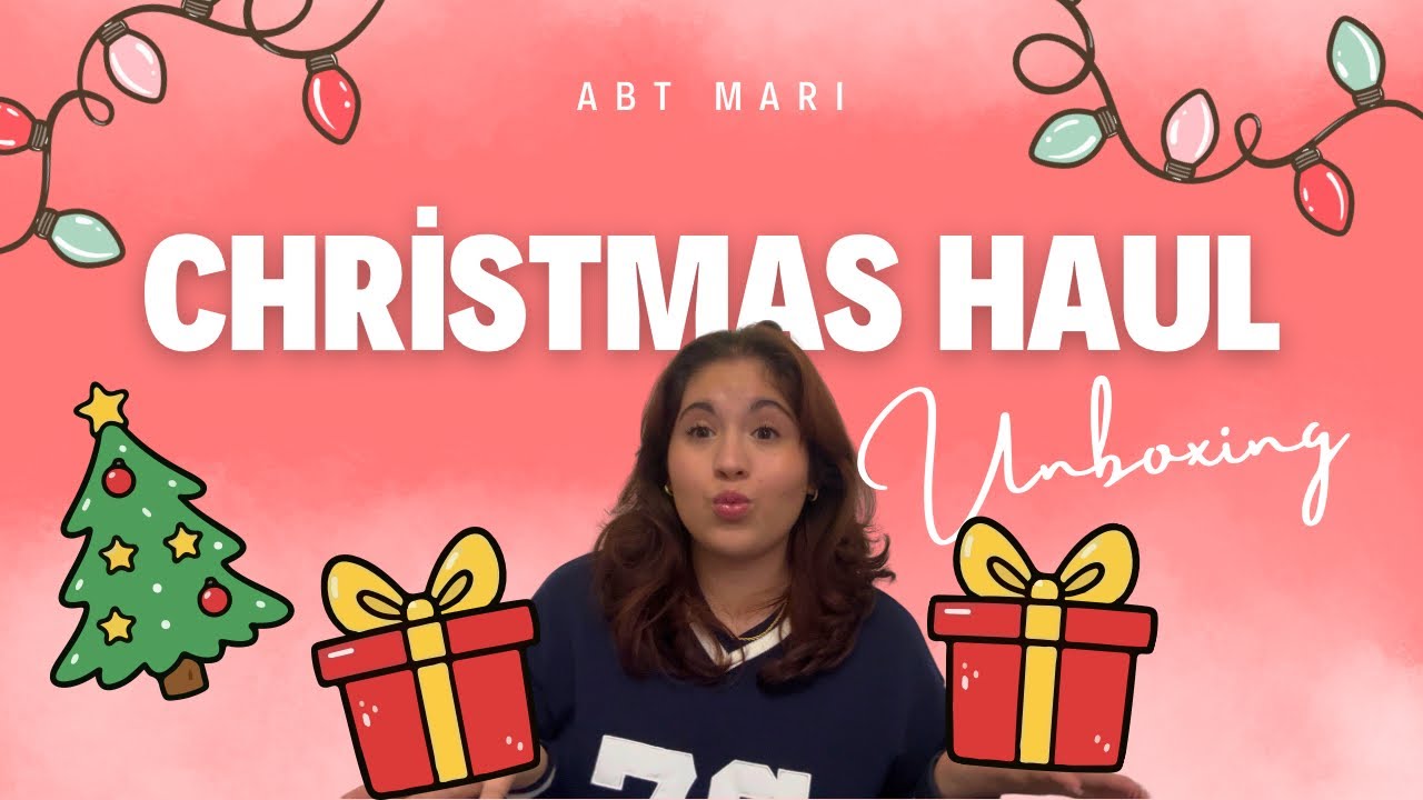 UNBOXING MY CHRISTMAS HAUL