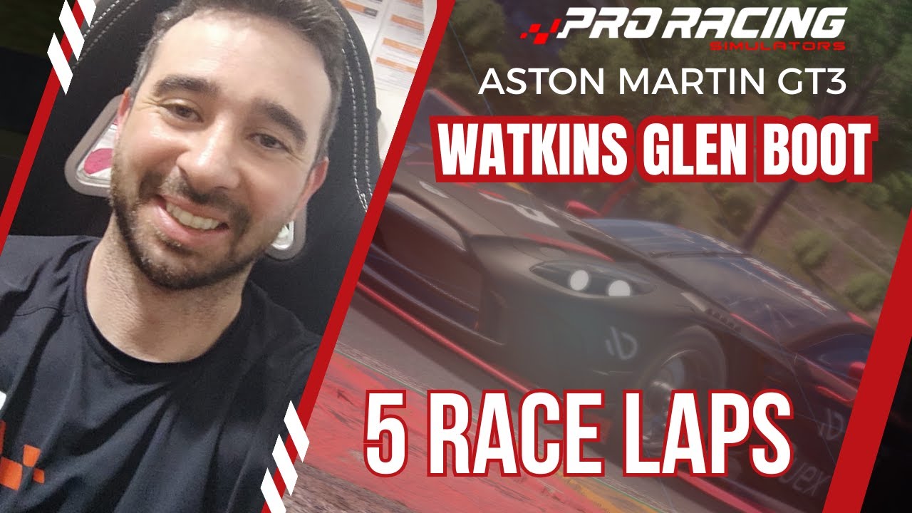 iRacing 5 Race Laps -  Aston Martin GT3 EVO Fixed - Watkins Glen International