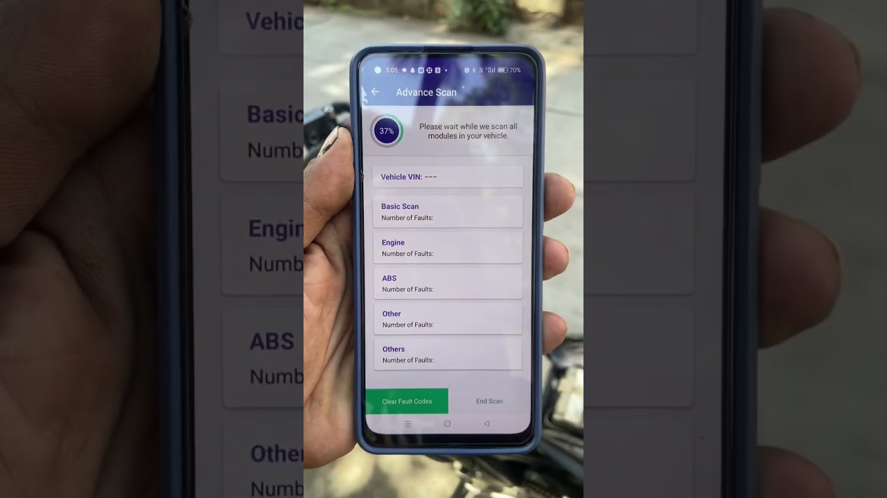 How to scan Bs6 and Bs7 motorcycle and scooters
