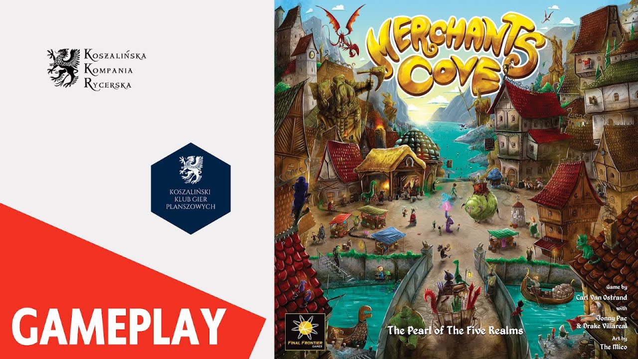 Merchants Cove - Zatoka Kupców -  gameplay, zasady, recenzja