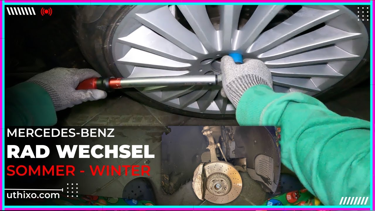 Radwechsel Anleitung | Mercedes-Benz W222 | S-Klasse Tutorial DIY S213 A238 C238 W213 W207 W166 W176