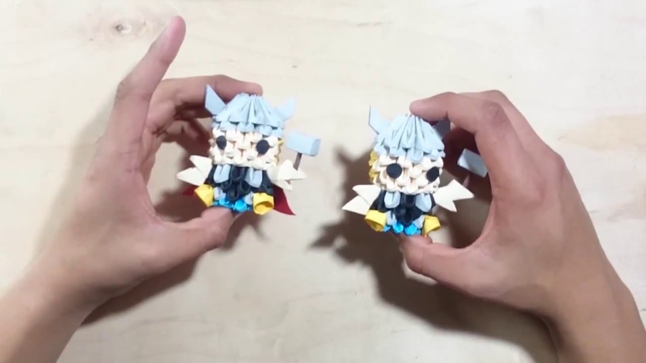 Thor Origami 3d