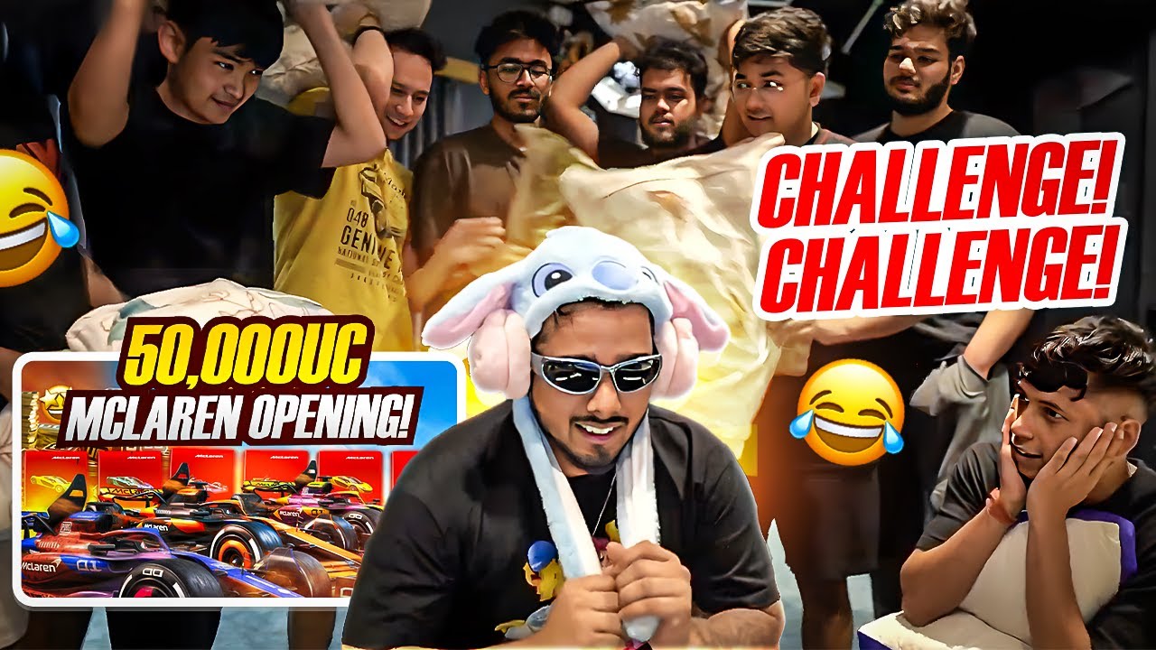 MCLAREN CRATE OPENING WITH SPECIAL IRL CHALLENGE ??? 😱😱