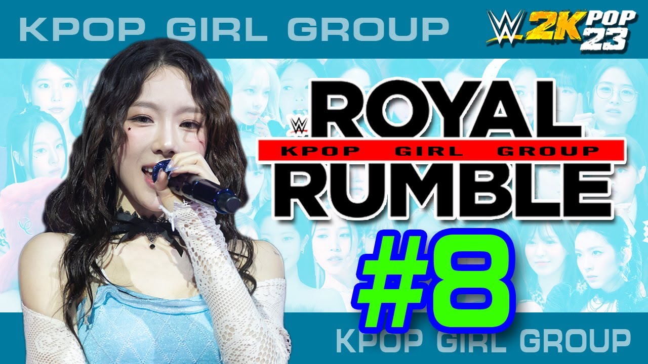 Женская группа KPOP Royal Rumble в WWE 2K23 #8 — WWE 2K POP #Pae8tube