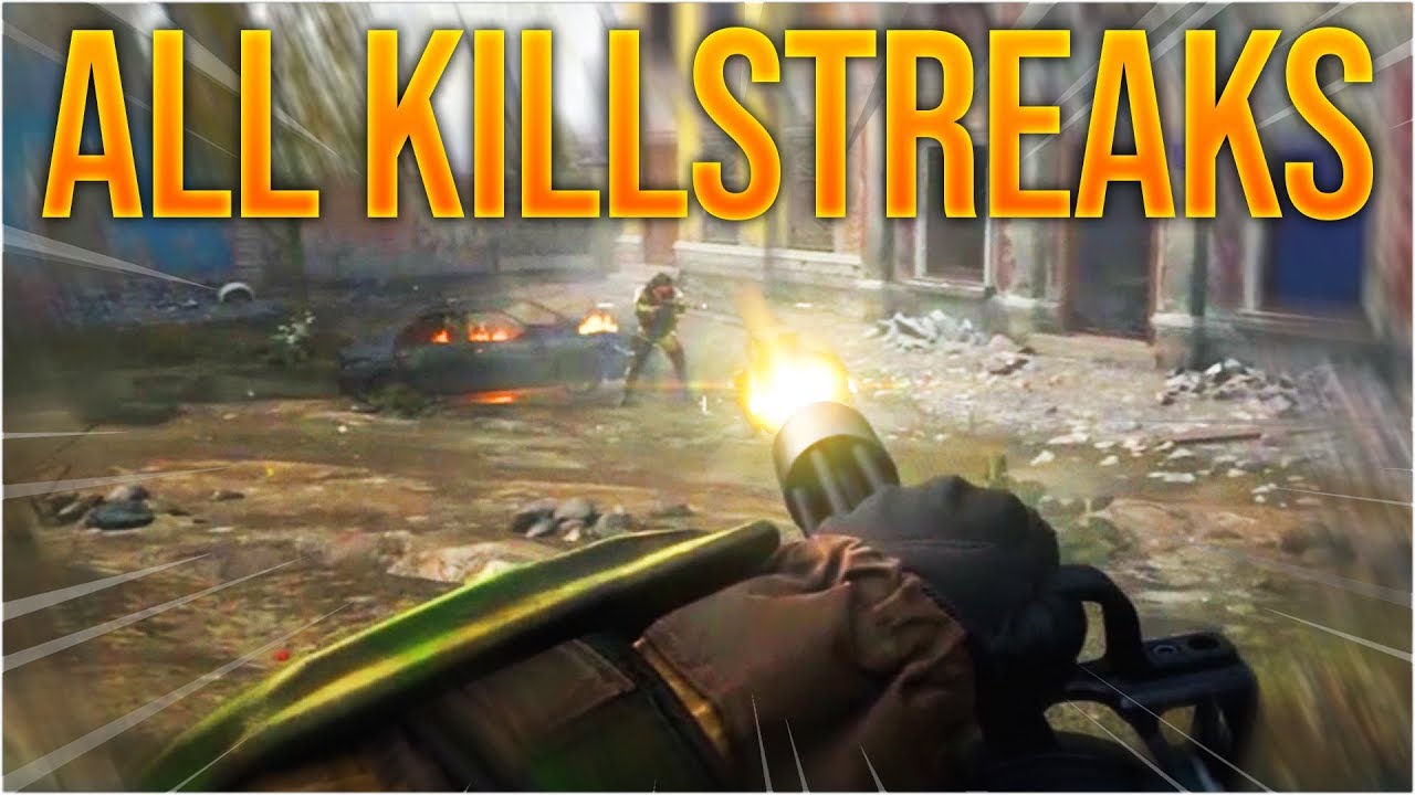 ALL KILLSTREAKS in Call of Duty: Modern Warfare