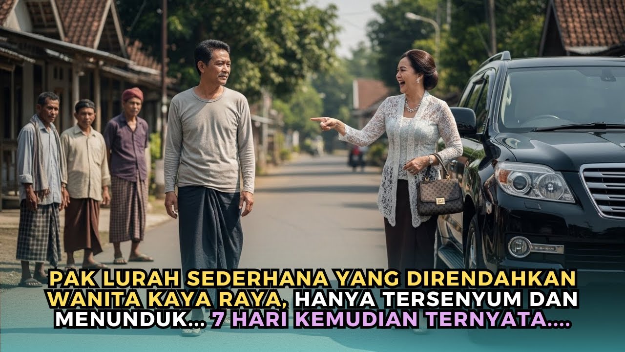 Lurah sederhana ini dihina di jalan desa, 7 hari kemudian semua terdiam