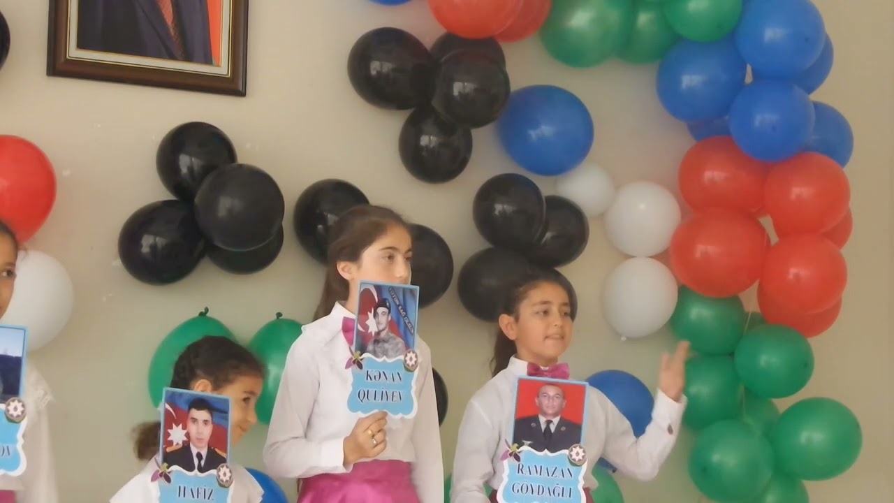 Bənəniyar Kənd Uşaq Müsiqi Məktəbində Şəhid ailələrinə həsr olunmuş tədbirdən