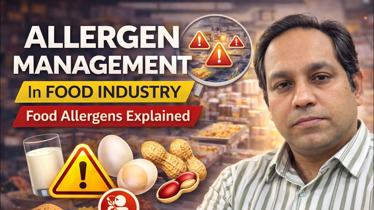 Allergen Management in Food Industry | Food Allergens explained | Basic Understanding 