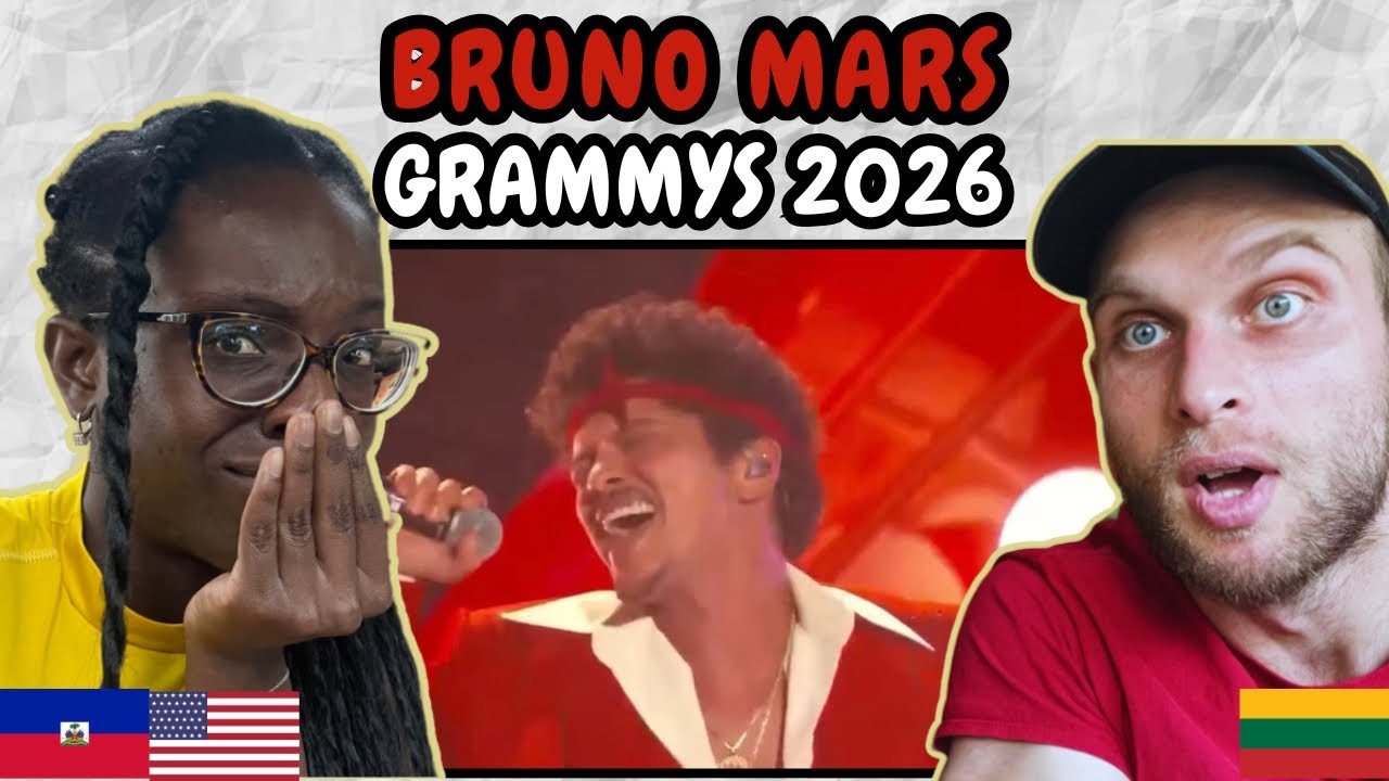 REACTION TO Bruno Mars - Live Performance at the Grammys 2026 | FIRST TIME WATCHING