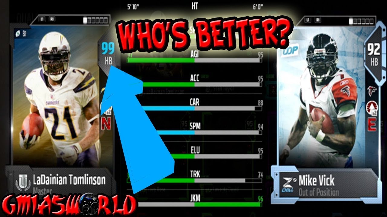 I FINALLY GOT 99 TOMLINSON LEVEL MASTER BUT IS HE BETTER THAN MIKE VICK? MADDEN 18 MUT 18 TIPS
