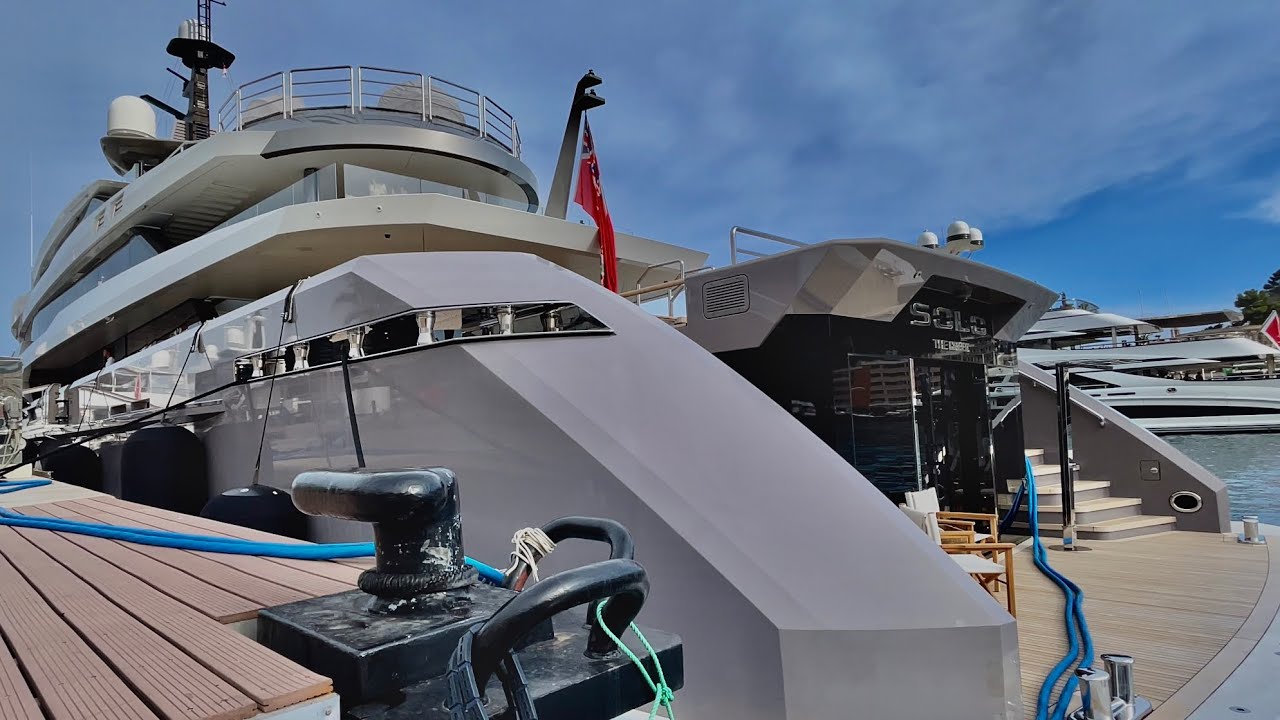 M/Y SOLO 72m TANKOA YACHT - $70M SUPER YACHT  @archiesvlogmc