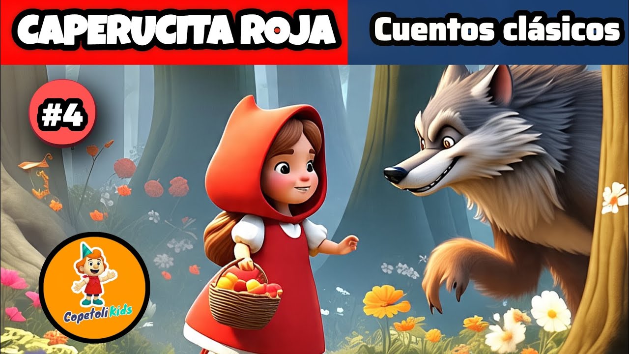 Caperucita Roja 🧑🔴🐺 | Cuentos Cortos | Cuentos Infantiles